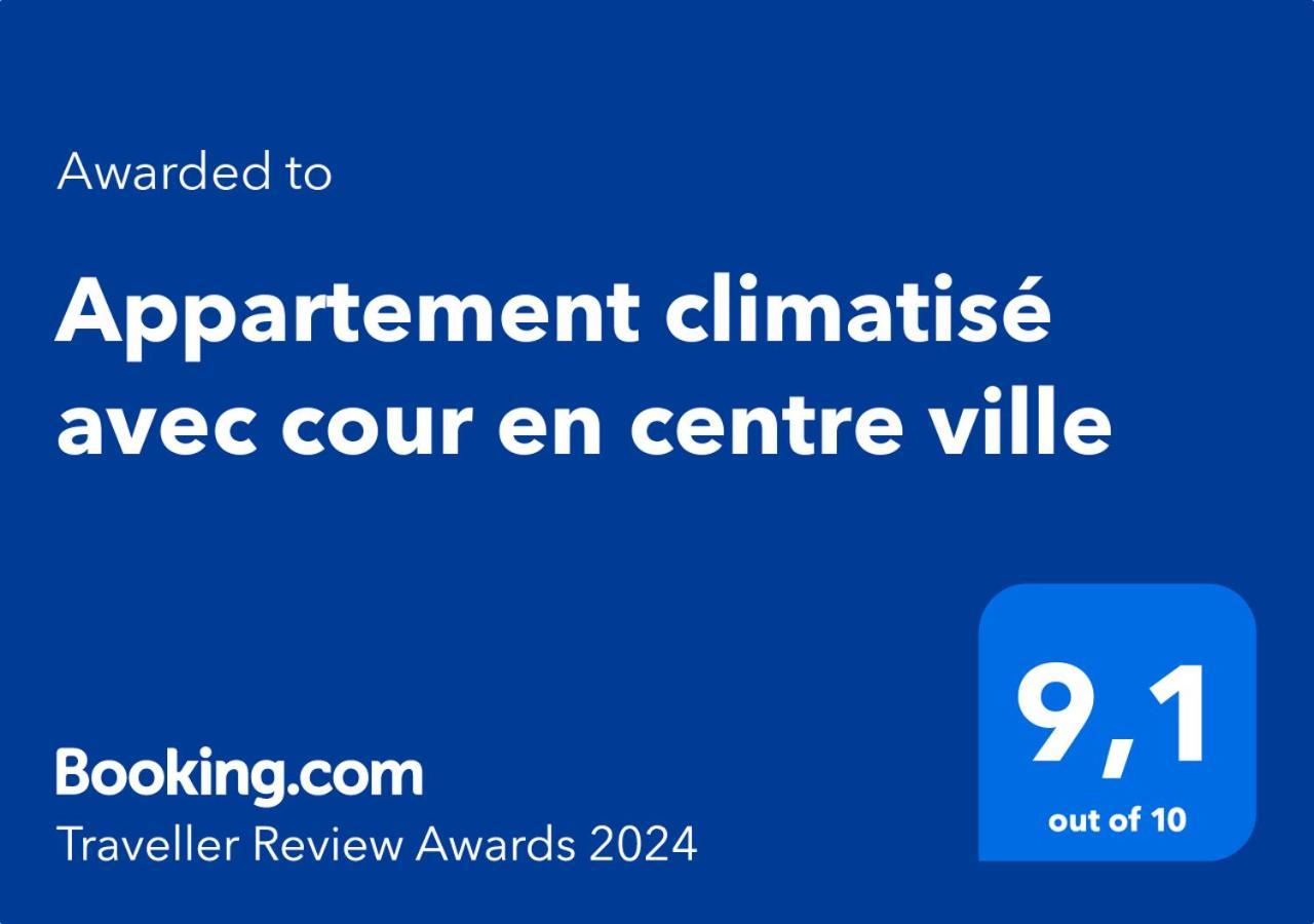 Appartement Climatise Avec Cour En Centre Ville Carpentras Zewnętrze zdjęcie